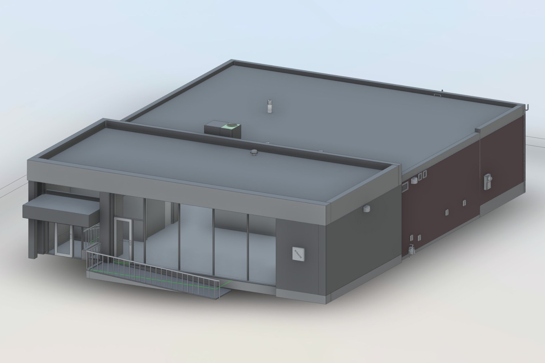 commercial model model view